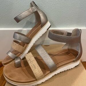 UGG treadlite Gladiator style sandals.